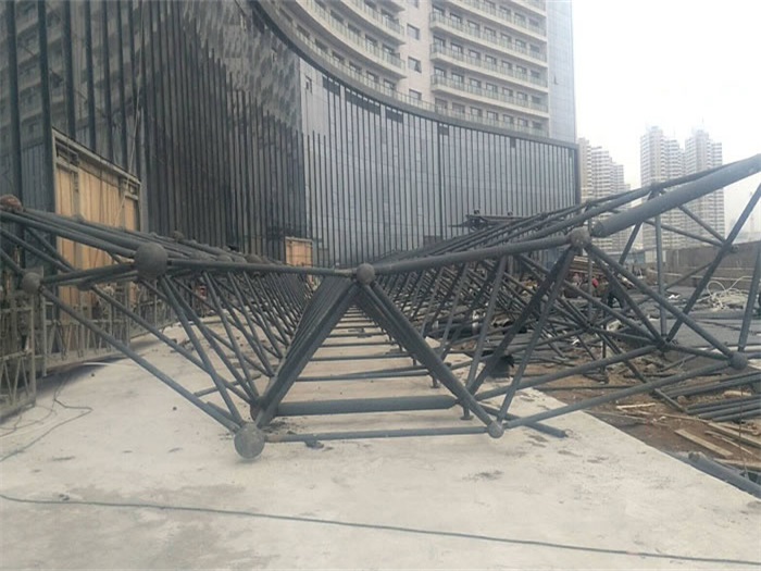 儋州万豪酒店雨棚网架